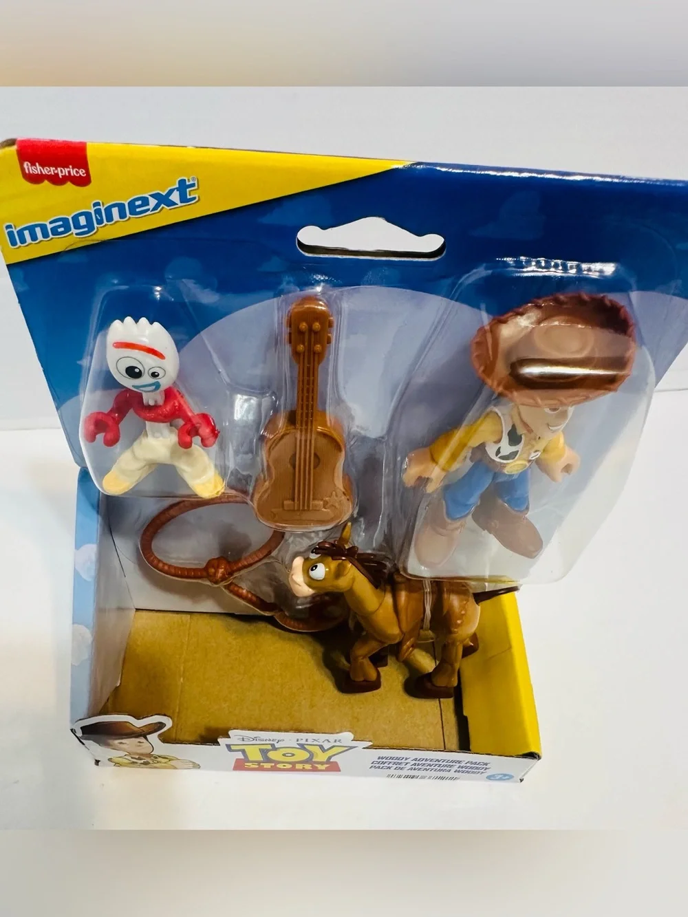 Disney / Pixar Imaginext Toy Story Woody Adventure Pack 3-Inch Figure Set NEW